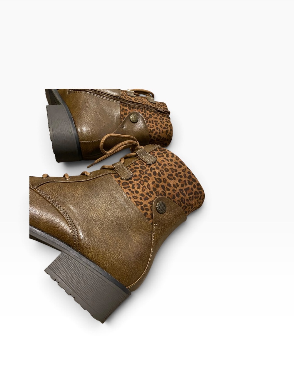 Baretraps ankle boots combining an olive brown/cognac - Picture 4 of 9